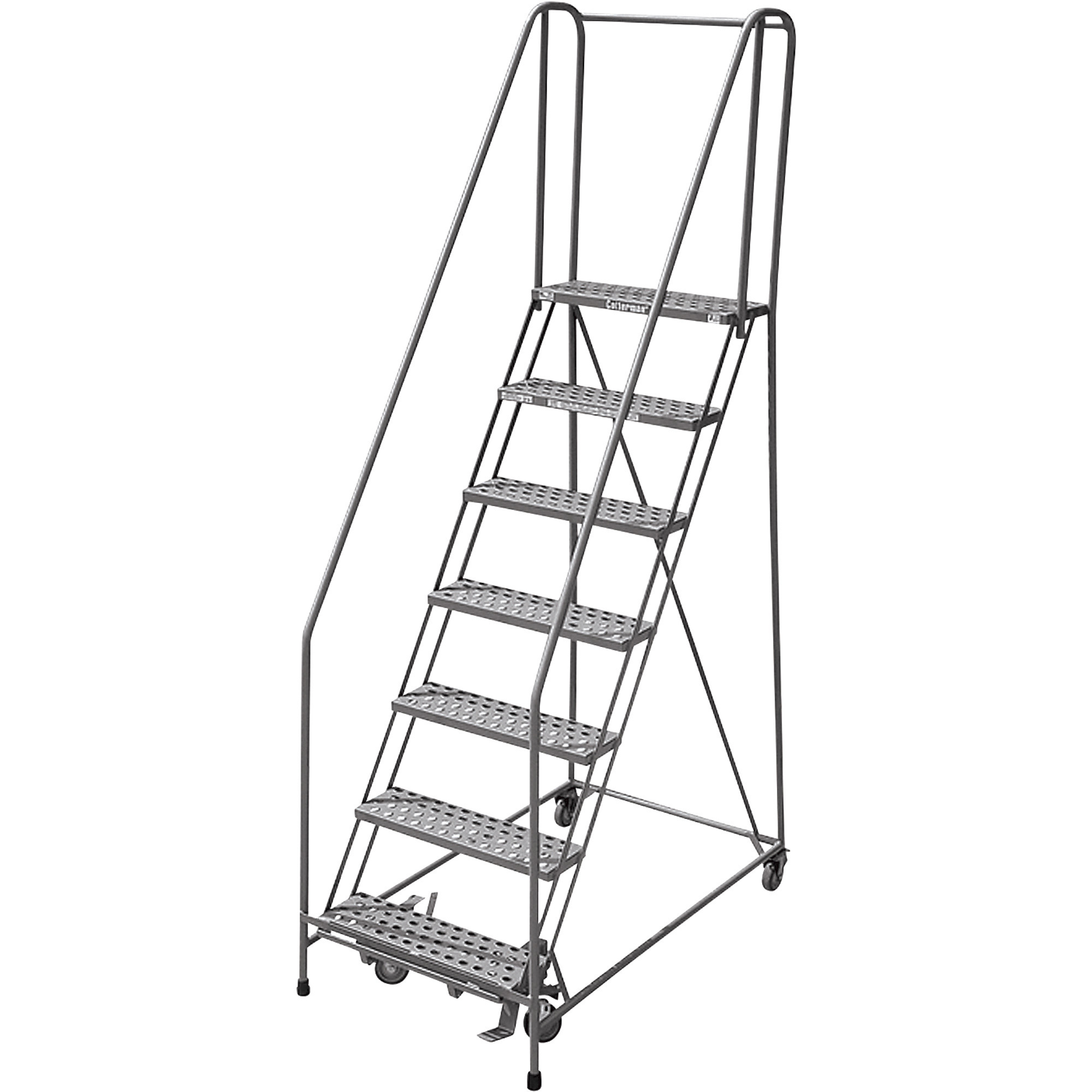 Cotterman (Rolling) Ladder, 70in. Max. Height, Model# 1007R2630A1E10B4C1P6